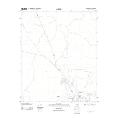 2011 Map of Springerville, 2011 Print