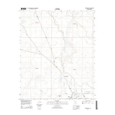 2014 Map of Springerville, 2014 Print