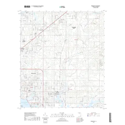2018 Map of Springfield, 2018 Print