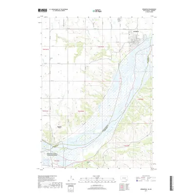 2017 Map of Springfield, 2017 Print