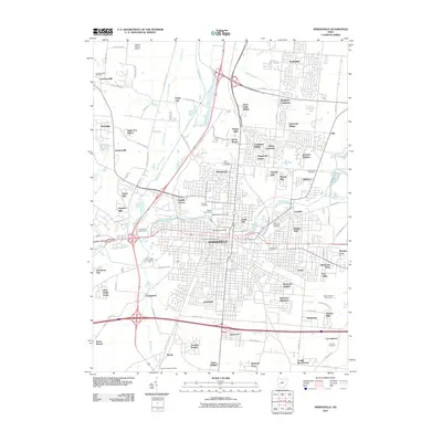 2010 Map of Springfield, 2010 Print