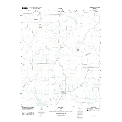 2011 Map of Springfield, 2011 Print