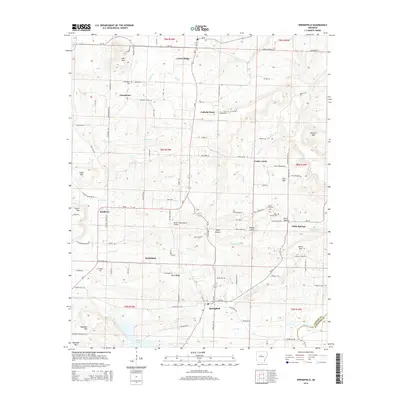 2014 Map of Springfield, 2014 Print