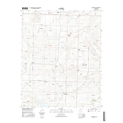 2017 Map of Springfield, 2017 Print