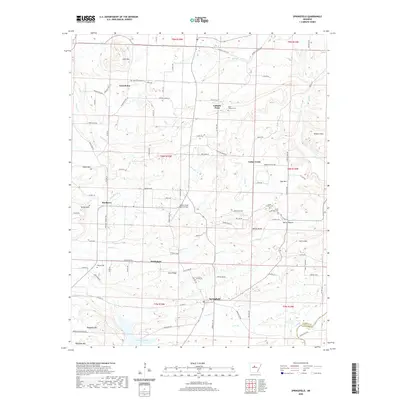 2020 Map of Springfield, 2020 Print
