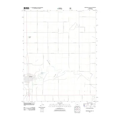 2011 Map of Springfield East, 2011 Print