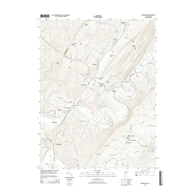 2014 Map of Springfield, 2014 Print