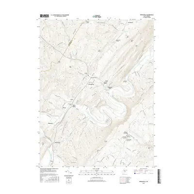 2016 Map of Springfield, 2016 Print