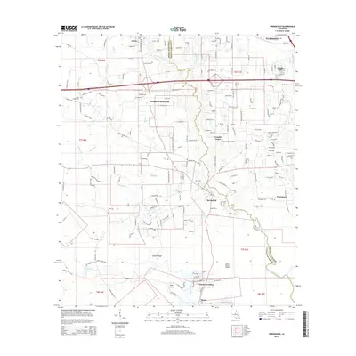 2015 Map of Springfield, 2015 Print