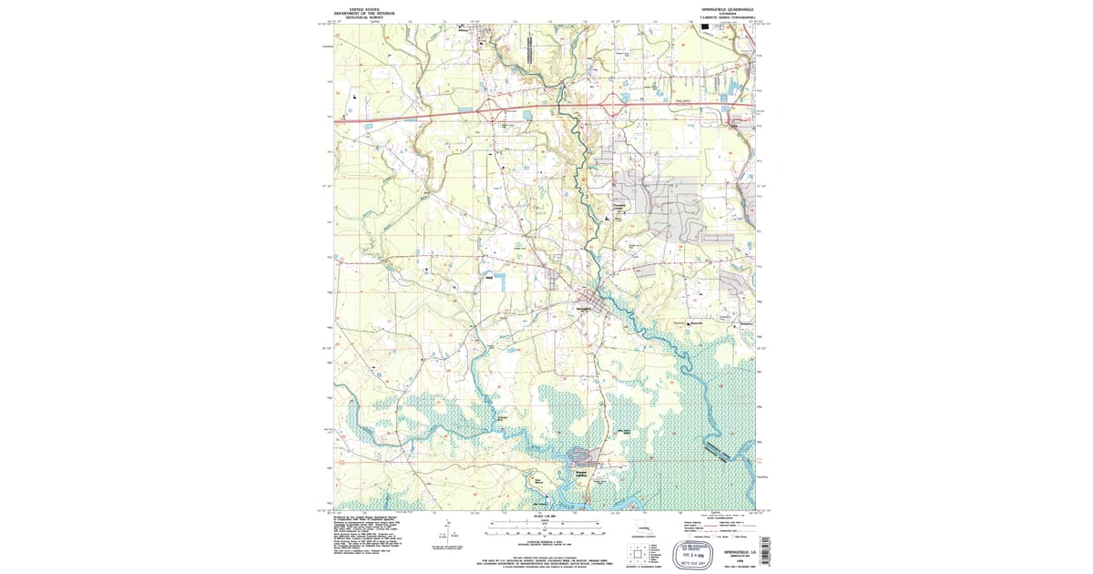 1990s Maps of Hammond, LA | Pastmaps