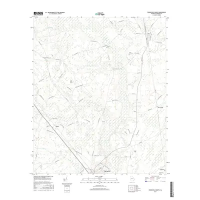 2017 Map of Springfield North, 2017 Print