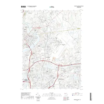 2021 Map of Springfield North, 2021 Print