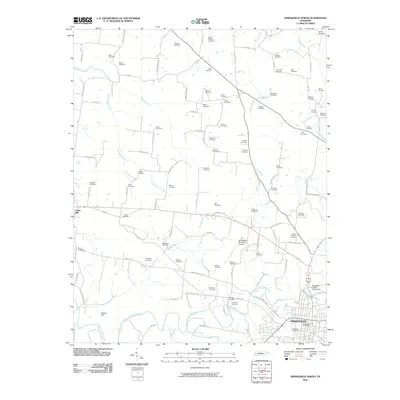 2010 Map of Springfield North, 2010 Print
