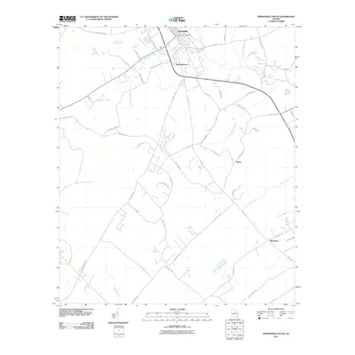 2011 Map of Springfield South, 2011 Print