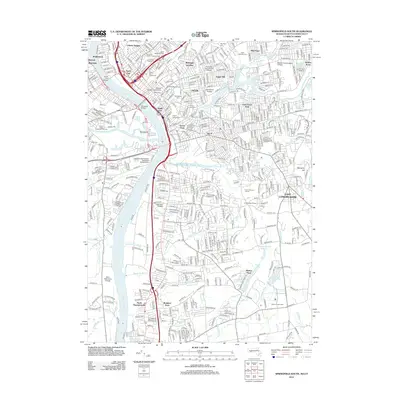 2012 Map of Springfield South, 2012 Print