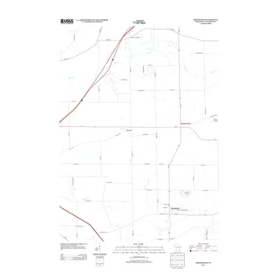 2013 Map of Springfield, 2013 Print