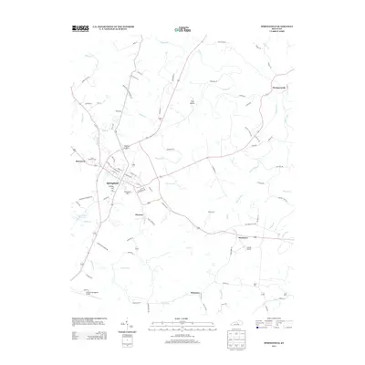 2013 Map of Springfield, 2013 Print