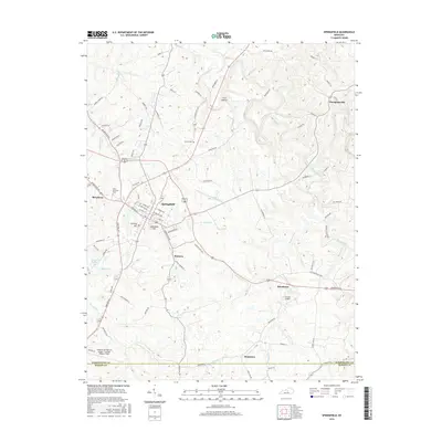 2016 Map of Springfield, 2016 Print