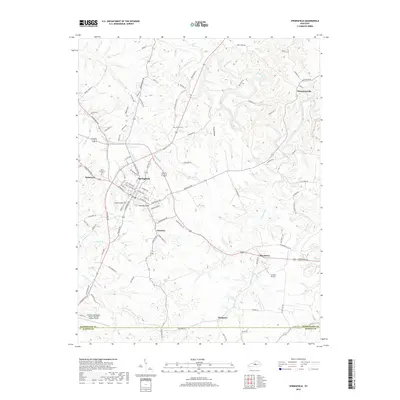 2019 Map of Springfield, 2019 Print