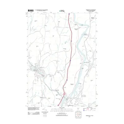 2012 Map of Springfield, 2012 Print