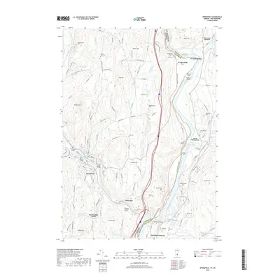 2018 Map of Springfield, 2018 Print
