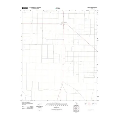 2010 Map of Springlake, 2010 Print