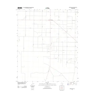 2012 Map of Springlake, 2012 Print