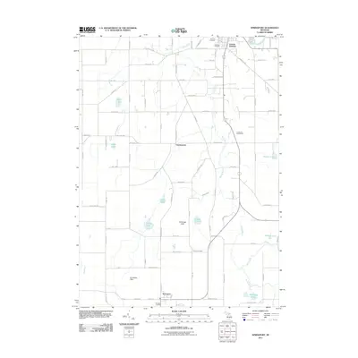 2011 Map of Springport, 2011 Print