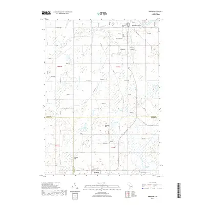 2019 Map of Springport, 2019 Print