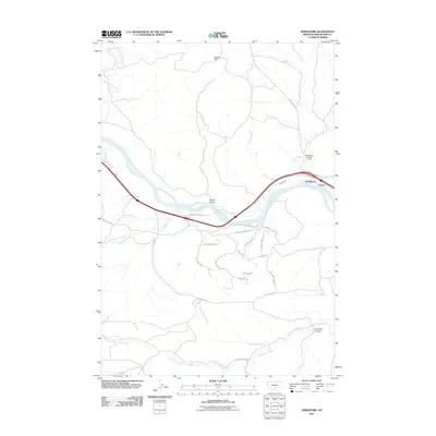 2011 Map of Springtime, 2011 Print