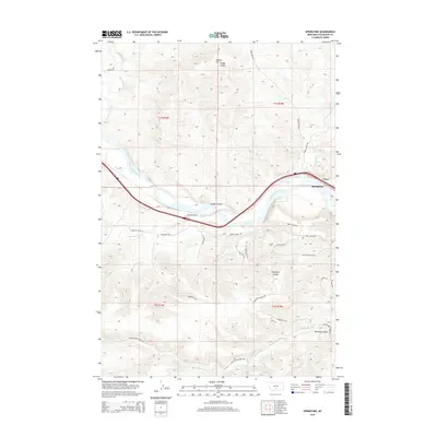 2014 Map of Springtime, 2014 Print