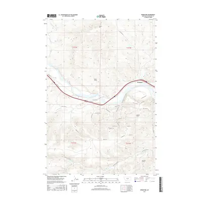 2017 Map of Springtime, 2017 Print