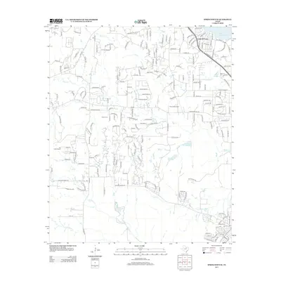 2013 Map of Springtown SE, 2013 Print