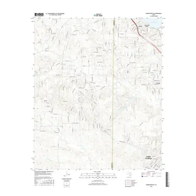 2016 Map of Springtown SE, 2016 Print