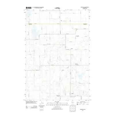 2013 Map of Springvale, 2013 Print
