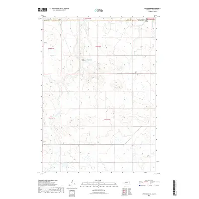 2017 Map of Springview NW, 2017 Print