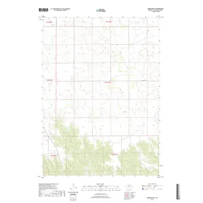 2017 Map of Springview SE, 2017 Print