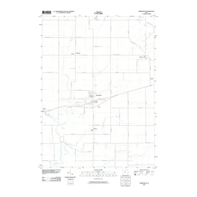 2010 Map of Springville, 2010 Print