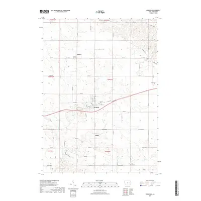 2018 Map of Springville, 2018 Print