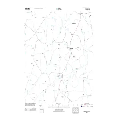 2013 Map of Springville, 2013 Print