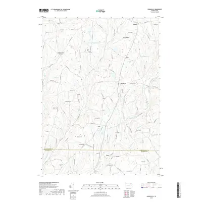 2019 Map of Springville, 2019 Print