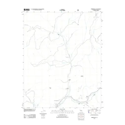 2012 Map of Springville, 2012 Print