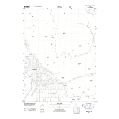 2011 Map of Springville, 2011 Print