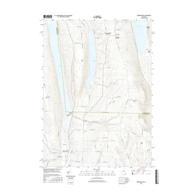 2016 Map of Springwater, 2016 Print