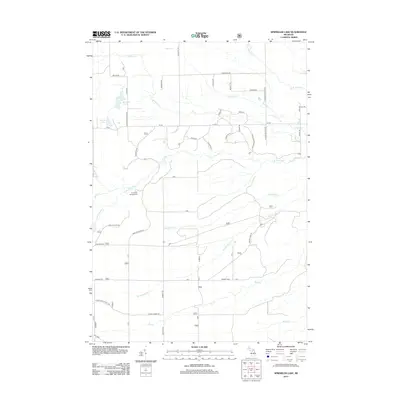 2012 Map of Sprinkler Lake, 2012 Print