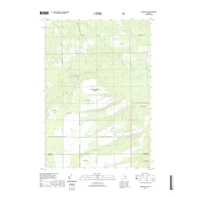 2019 Map of Sprinkler Lake, 2019 Print
