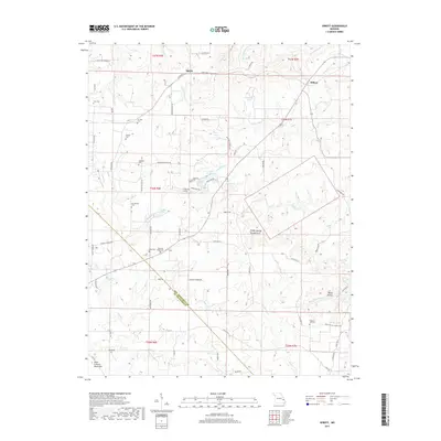 2017 Map of Sprott, 2017 Print