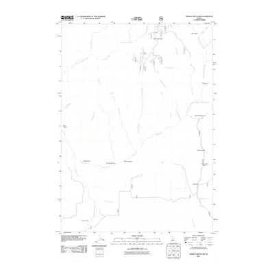 2011 Map of Sprout Mountain, 2011 Print