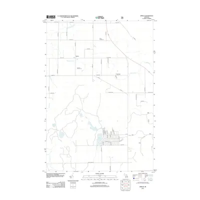 2012 Map of Spruce, 2012 Print