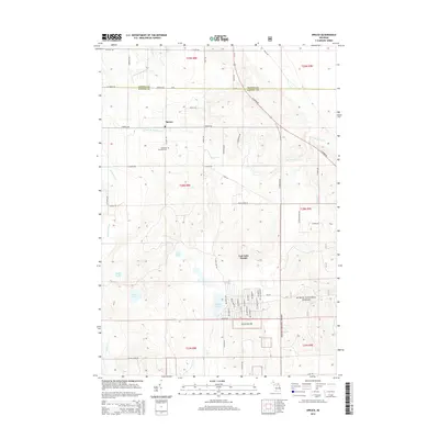 2014 Map of Spruce, 2014 Print